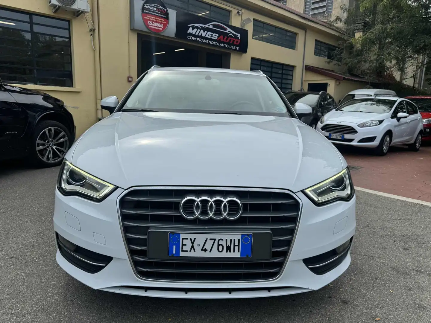 Audi A3 A3 III 2013 Sportback Sportback 1.6 tdi Ambition Blanc - 2