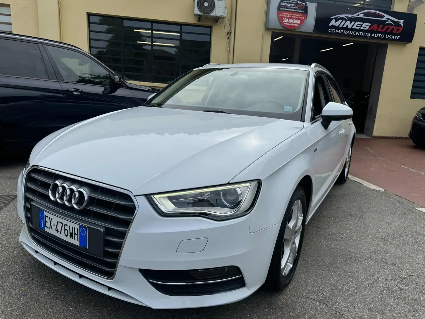 Audi A3 A3 III 2013 Sportback Sportback 1.6 tdi Ambition Blanc - 1