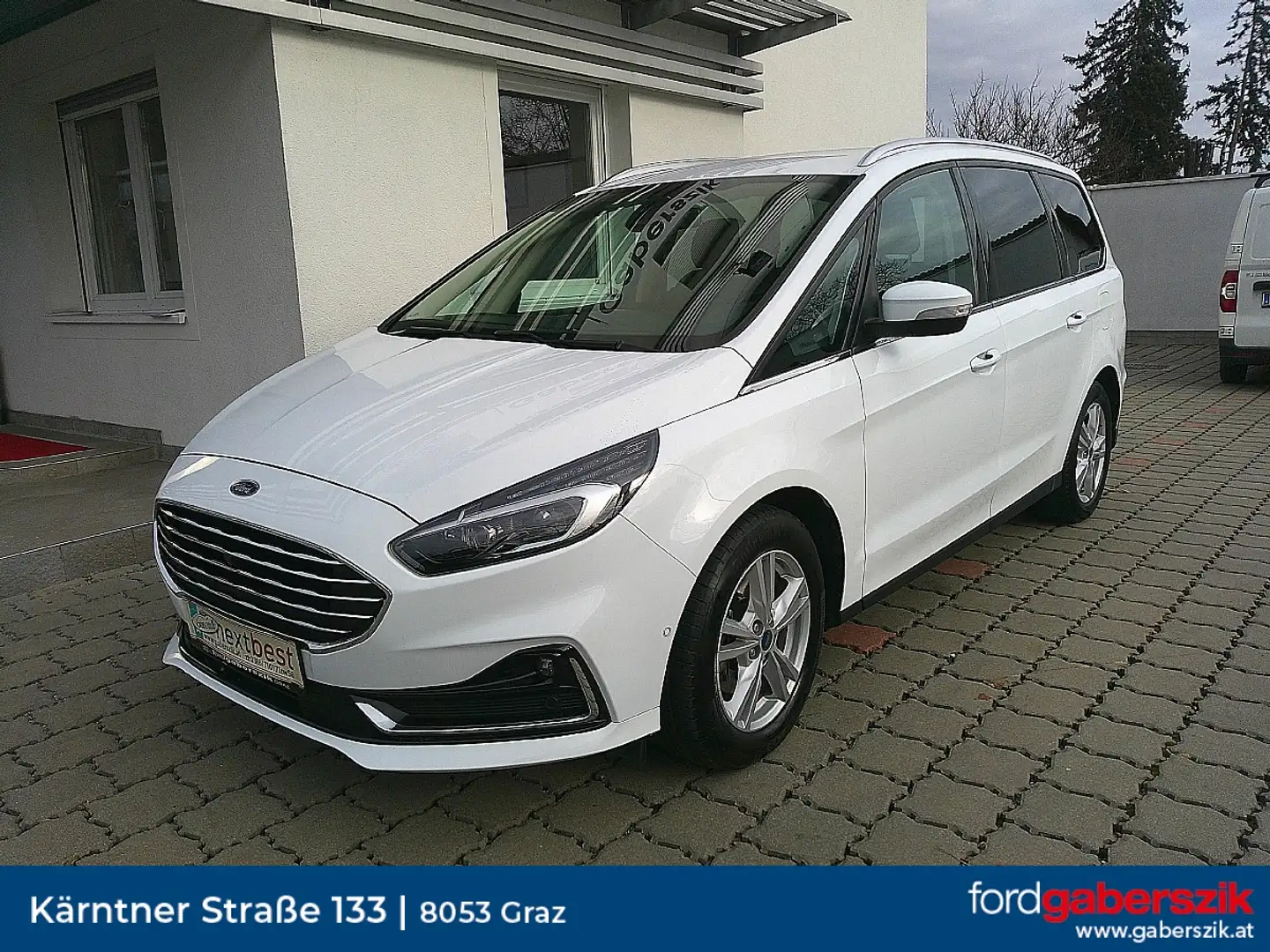 Ford Galaxy 2,5 Duratec Hybrid Titanium Aut. Blanc - 1