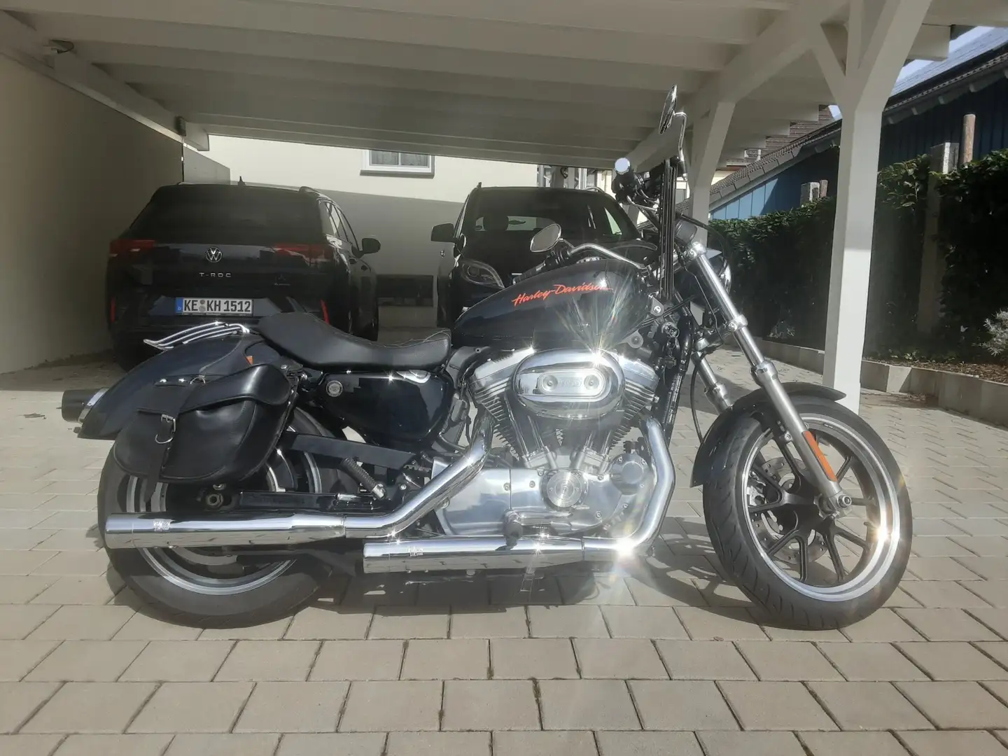 Harley-Davidson Superlow Schwarz - 1