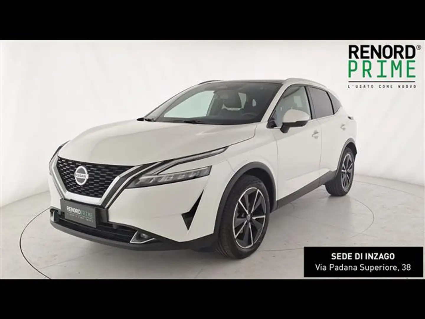 Nissan Qashqai 1.3 mhev Tekna+ 2wd 158cv xtronic Bianco - 1