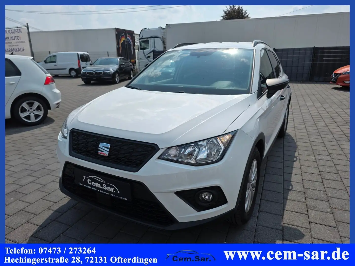 SEAT Arona Reference *Parktronic*ALU-Felgen*Bluetooth Weiß - 2