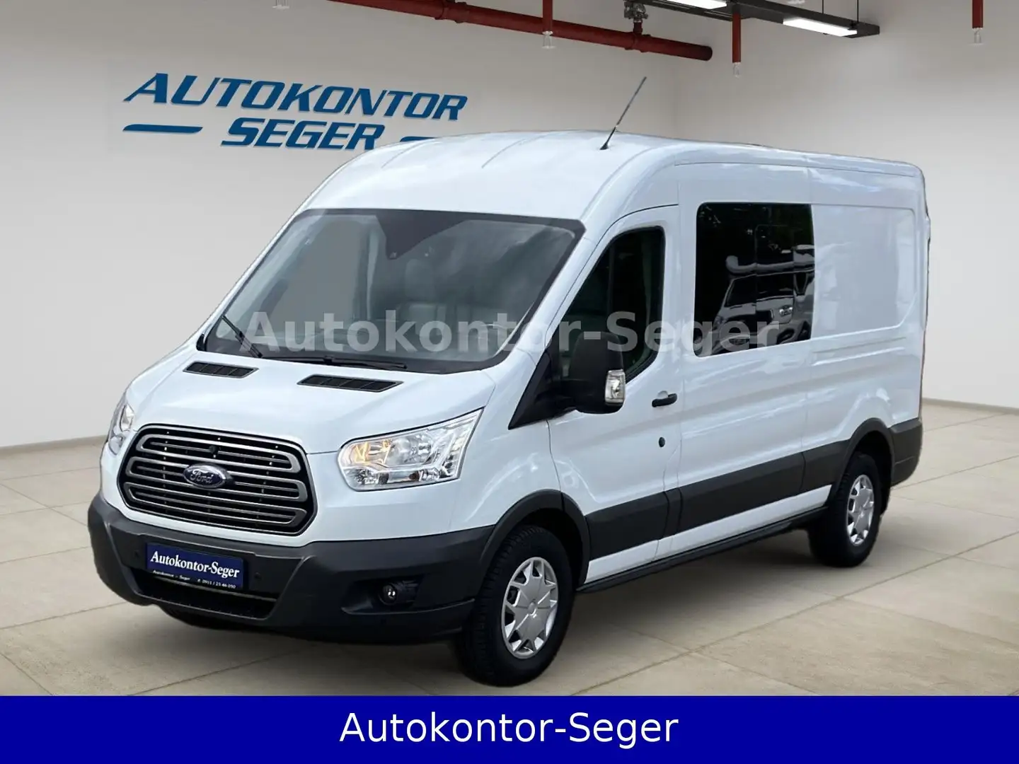 Ford Transit Kasten 350 L3 Trend Doppelkabine Mixto Weiß - 1