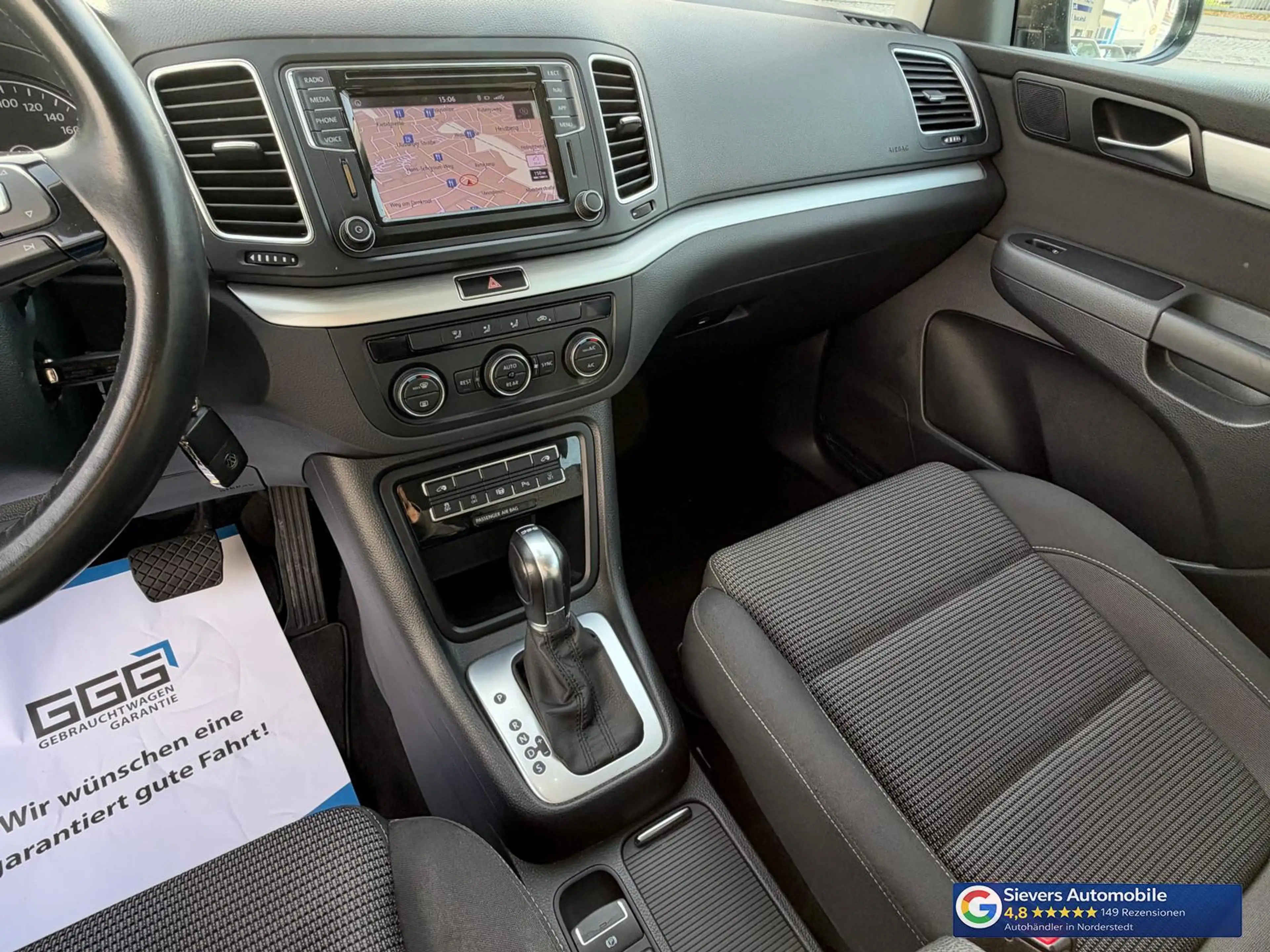 Volkswagen Sharan Sharan 1,4 TSI DSG 7-Sitze AHK ACC Kamera Navi Ca — photo 14