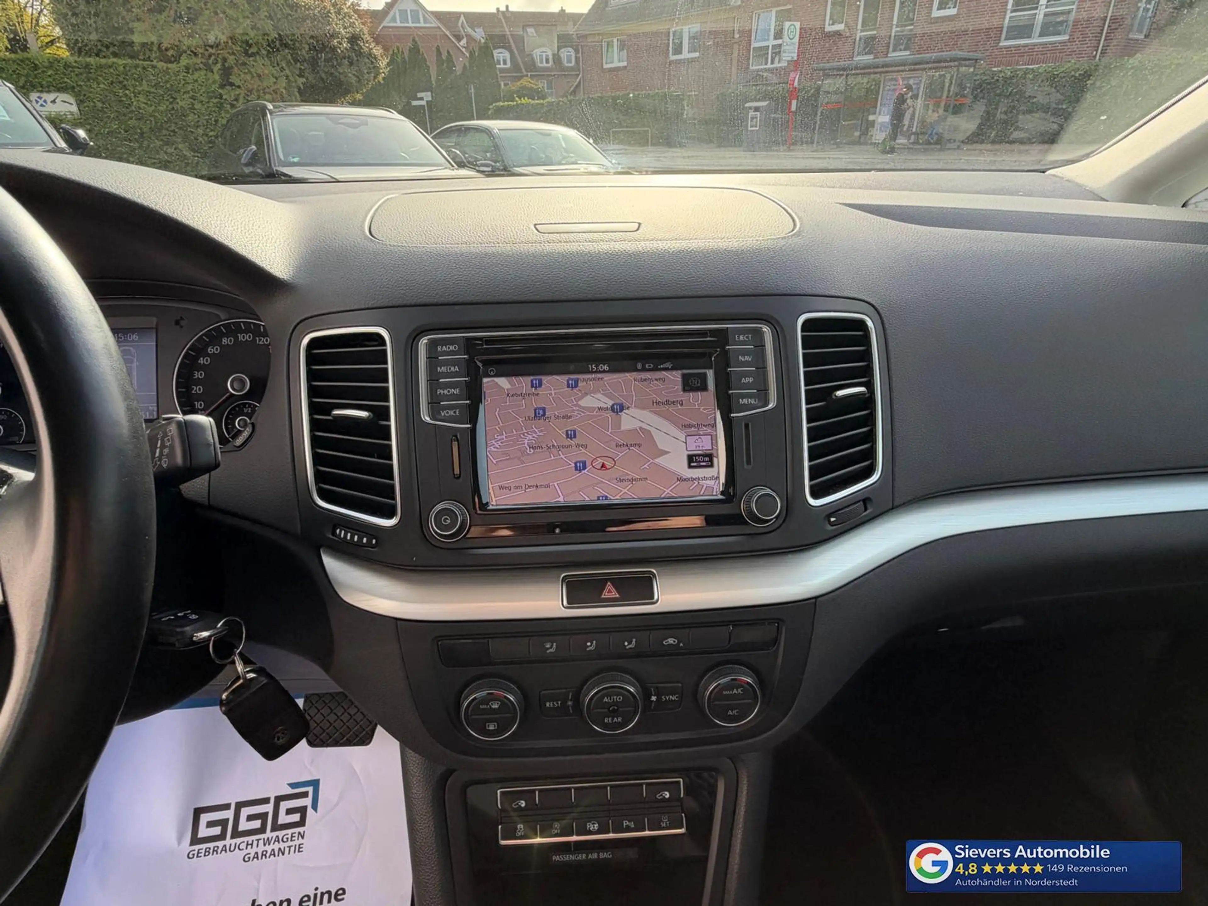 Volkswagen Sharan Sharan 1,4 TSI DSG 7-Sitze AHK ACC Kamera Navi Ca — photo 15