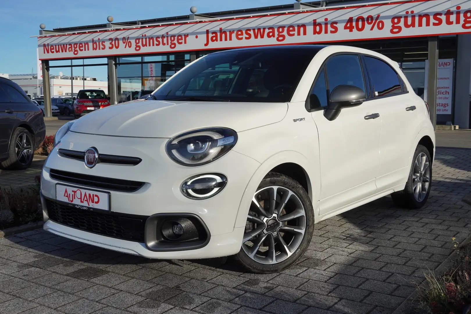 Fiat 500X 1.3 Sport LED Navi Panorama Sitzheizung DAB Weiß - 2