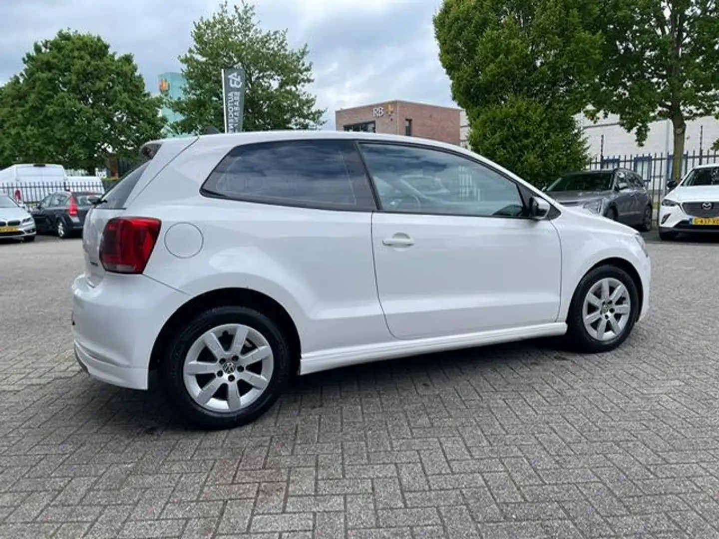 Volkswagen Polo 1.2 TDI BlueMotion Comfortline(NL-auto, NAP, Airco Blanco - 2
