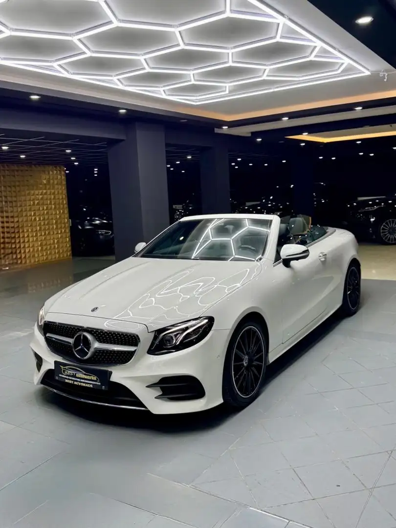 Mercedes-Benz E 300 E Cabrio *SHZ*SLZ*EURO6D*360KAMERA*AMGLINE Alb - 2