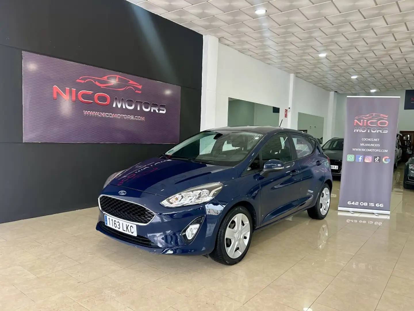 Ford Fiesta 1.5TDCi Active 85 Blau - 1