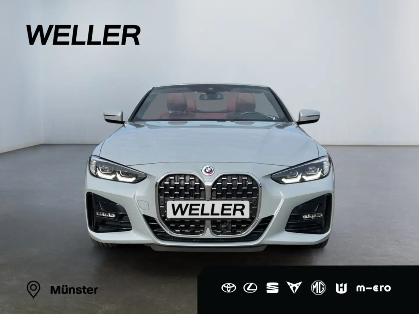 BMW 420 i Cabrio M Sport *Navi*LED*CarPlay*CAM*SHZ* Grau - 2