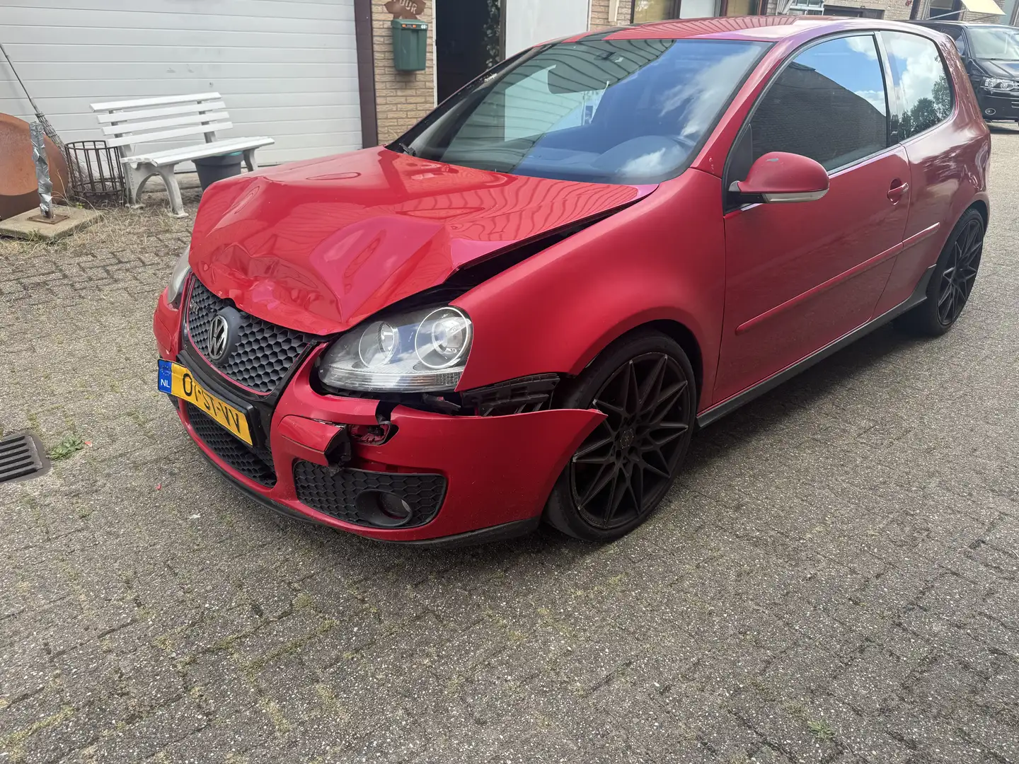 Volkswagen Golf 2.0 TFSI GTI 3drs dsg 2006 NL auto 226dkm nap ! Rood - 1