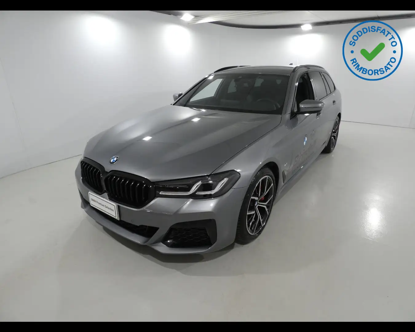 BMW 520 d mhev 48V Msport auto Grigio - 1