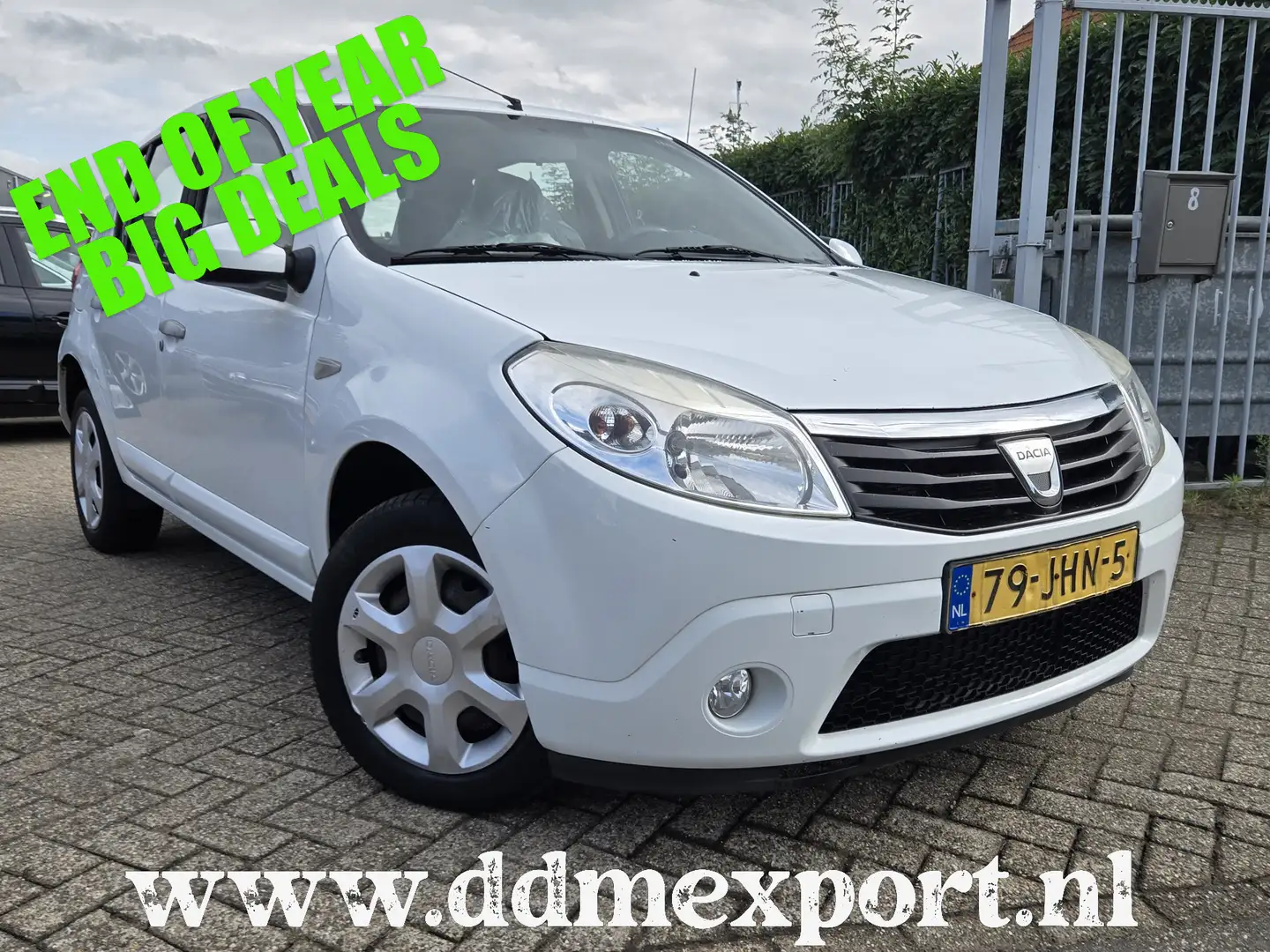 Dacia Sandero 1.2 Lauréate Airco Wit - 1
