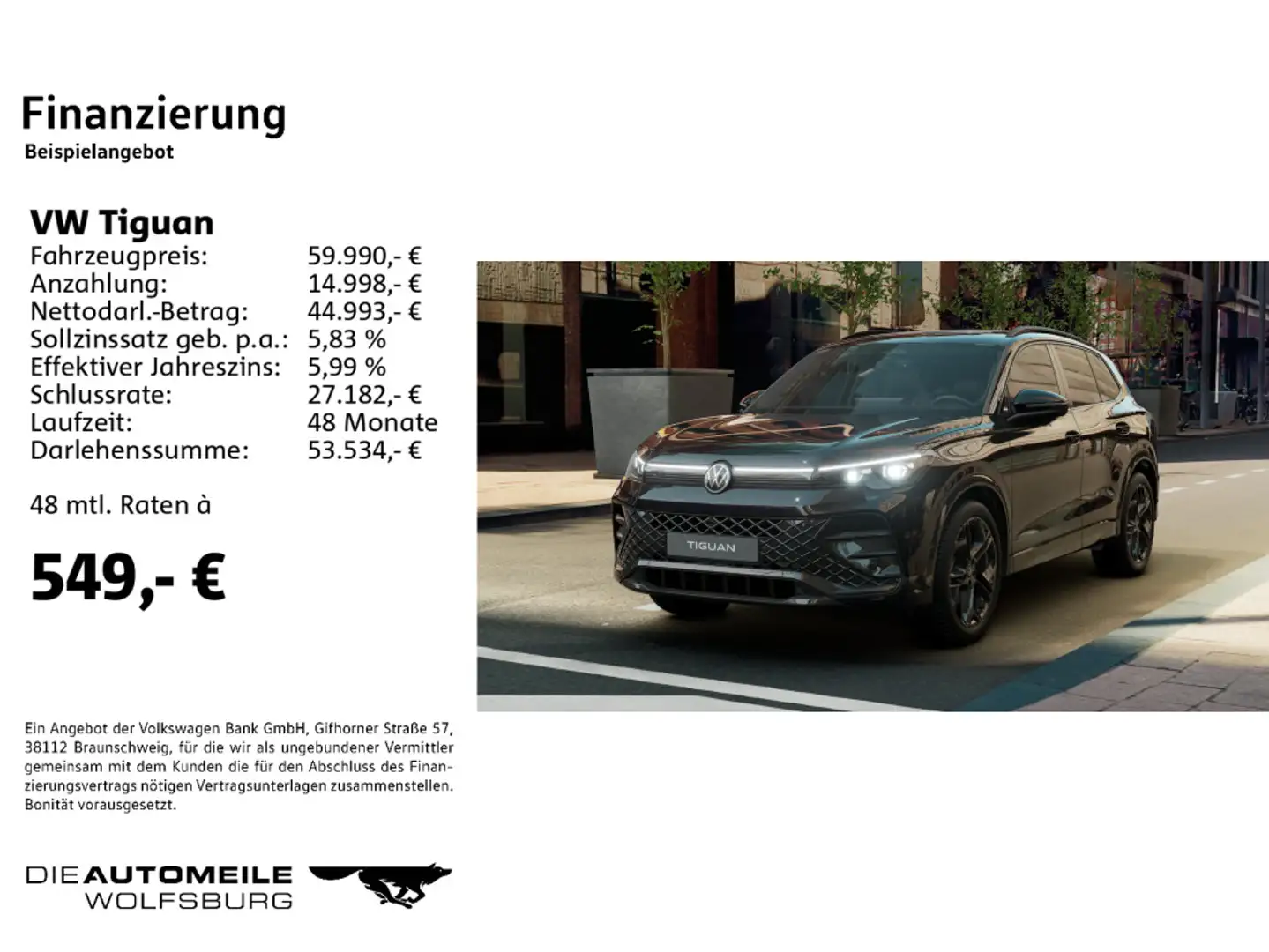 Volkswagen Tiguan 2.0 TSI OPF 4Motion DSG R-Line "Black Sty Negro - 2