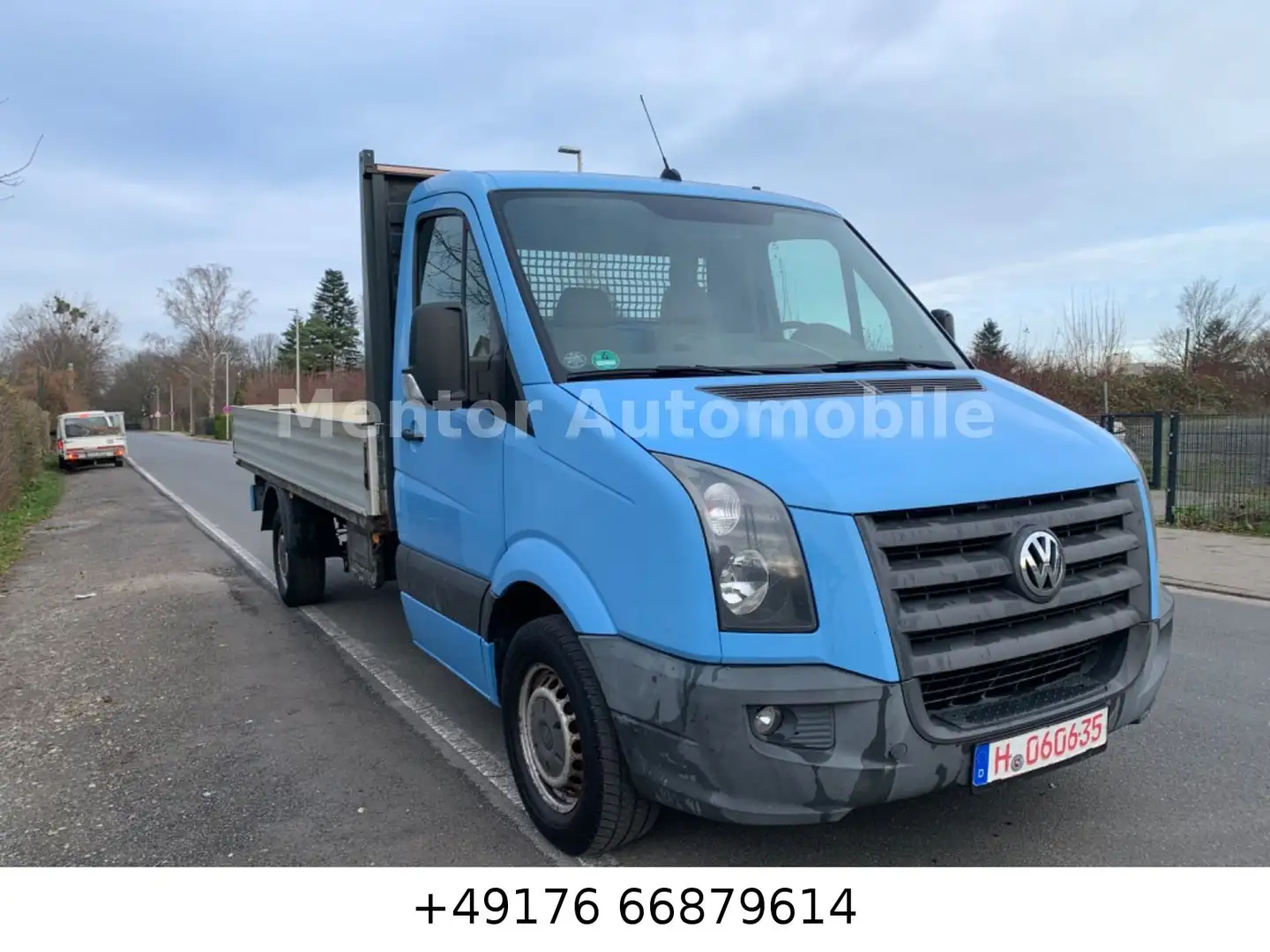 Volkswagen Crafter Pritsche 35 lang Maxi Bleu - 1