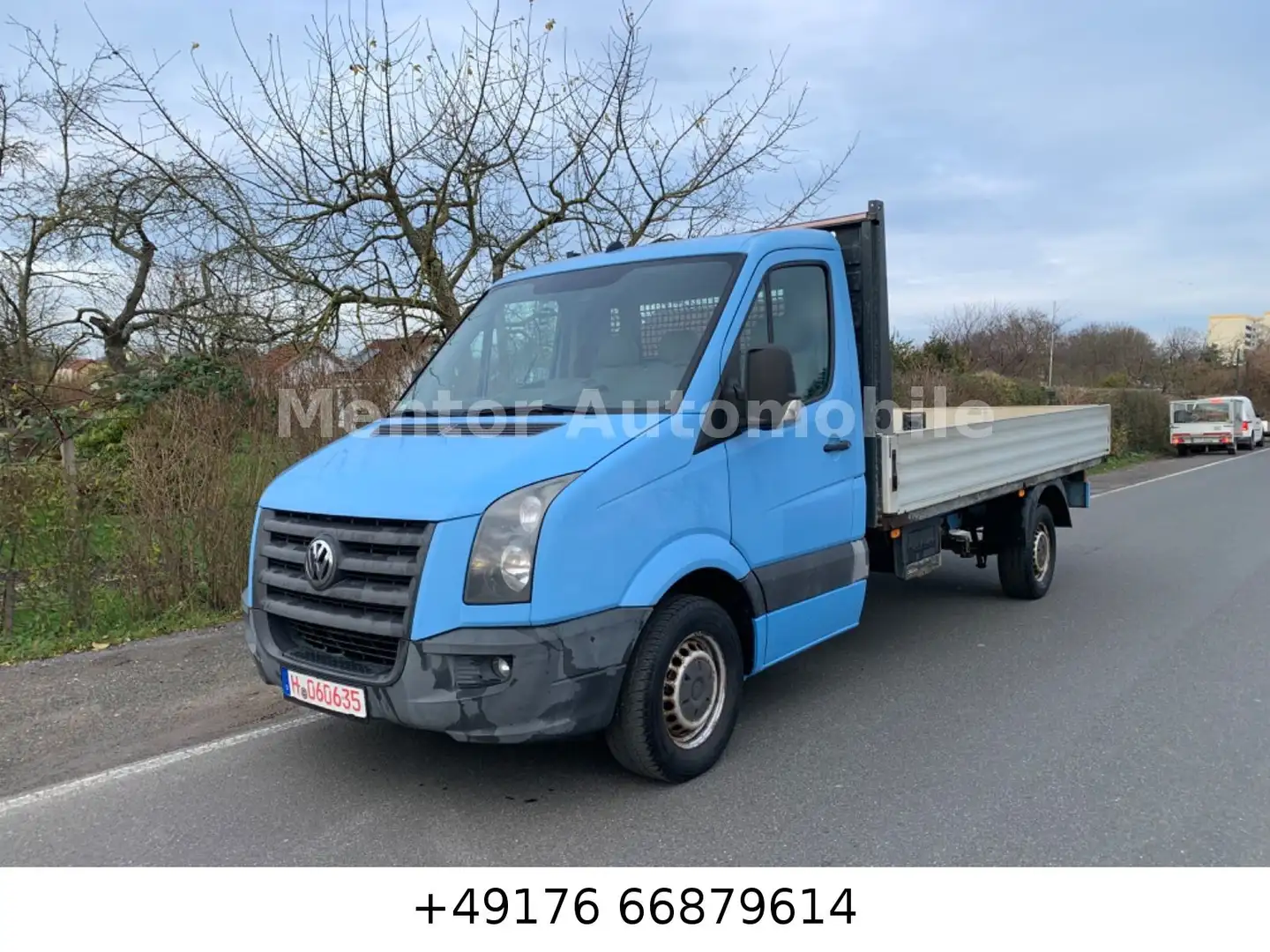 Volkswagen Crafter Pritsche 35 lang Maxi Bleu - 2