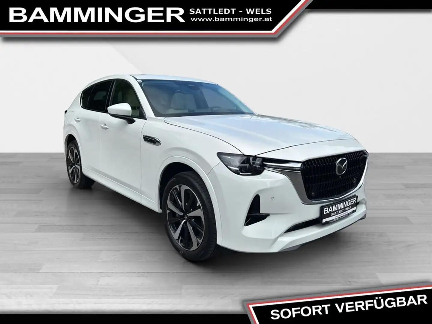 Mazda CX-60 2.5L e-SKYACTIV PHEV AWD TAKUMI Aut. Blanc - 1