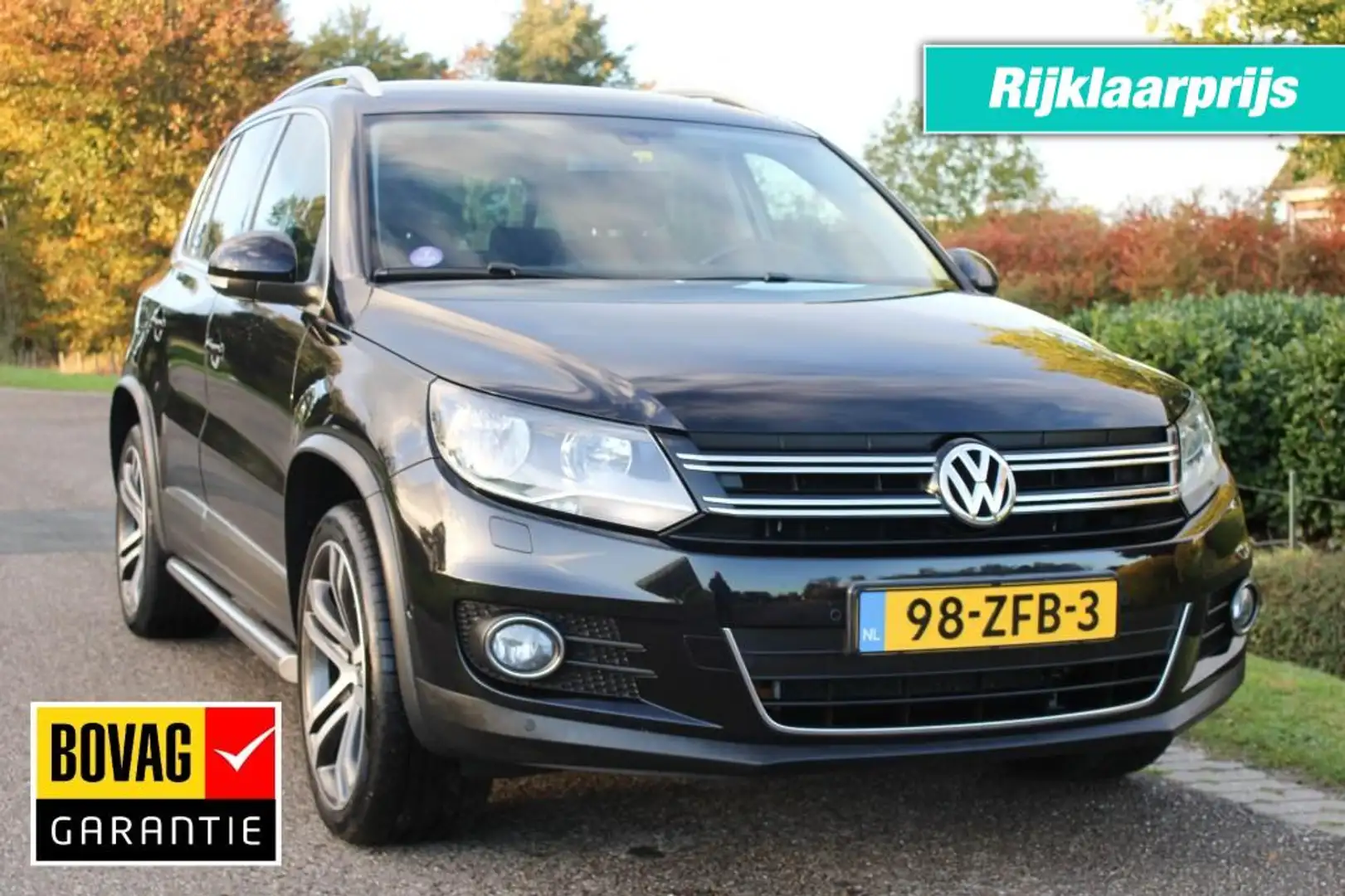Volkswagen Tiguan 2.0TSI 235pk Sport&Style 4WD automaat ECC/cruise/n Negro - 1