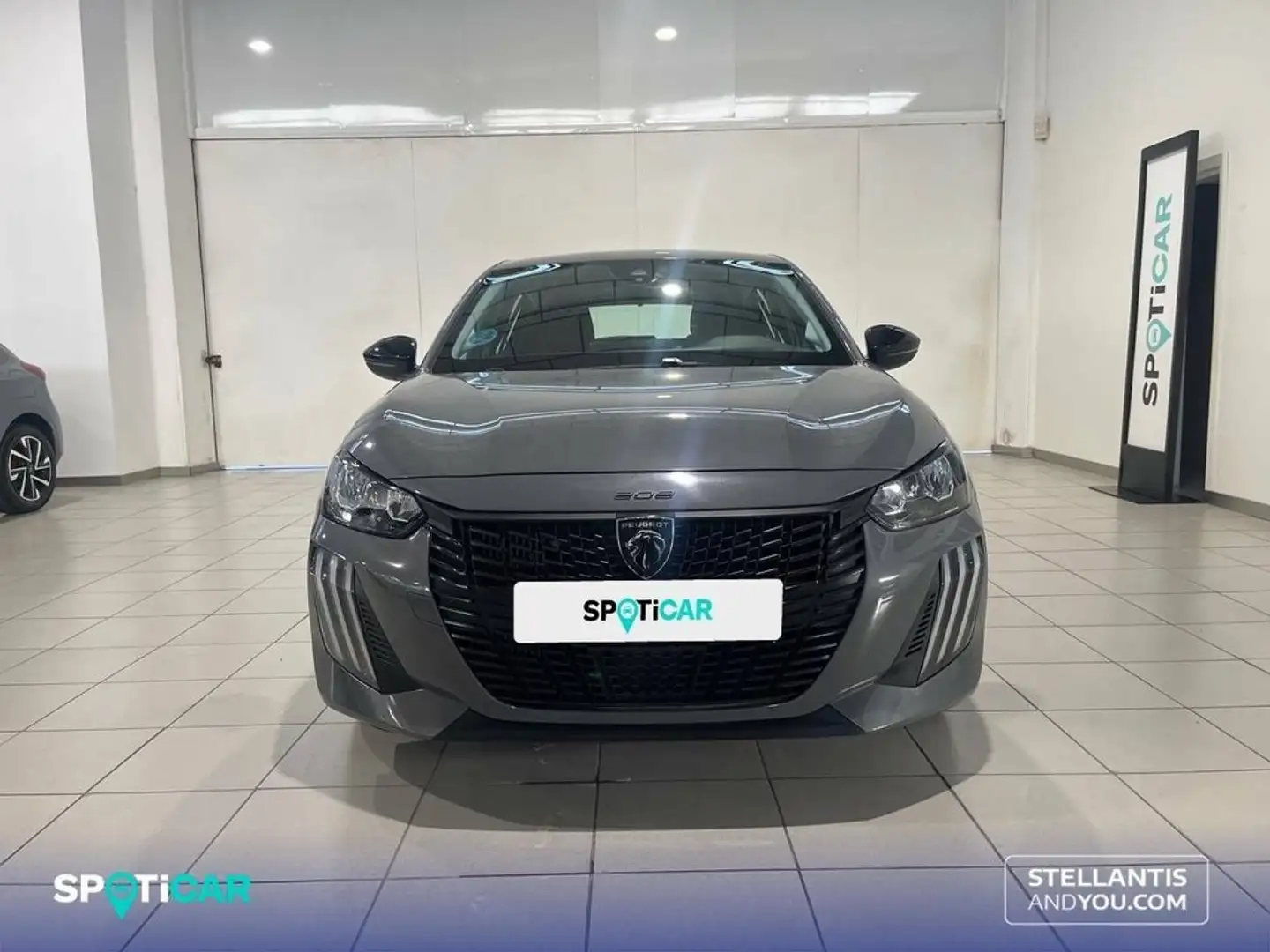 Peugeot 208 Puretech 100 Active Gris - 2