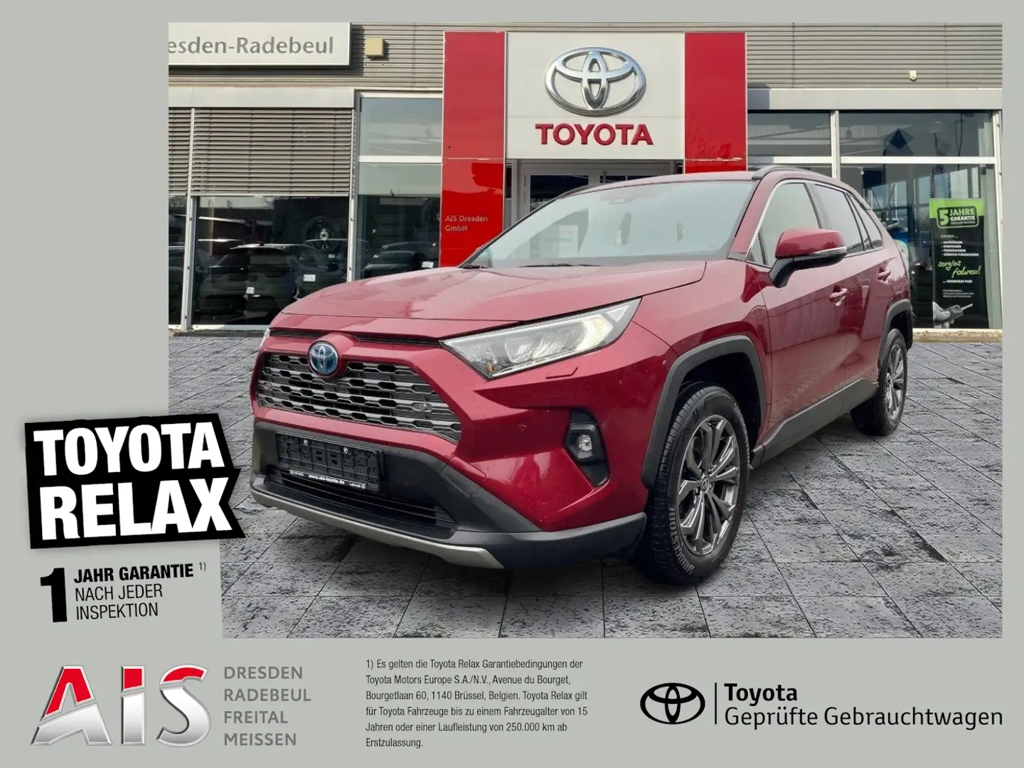 Toyota RAV 4 RAV4 2.5 Hybrid Team D CloudNavi*ACC*el.Heck*KAM Rot - 1