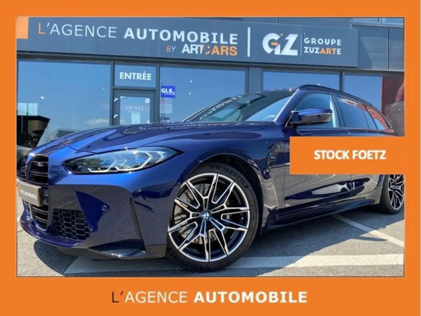 BMW M3 Touring Compétition xDrive GARANTIE 12 MOIS Bleu - 1