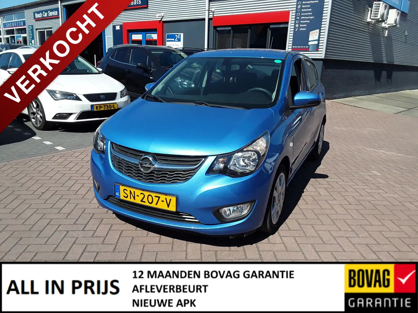 Opel Karl 1.0 ecoFLEX 75pk Edition Blau - 1