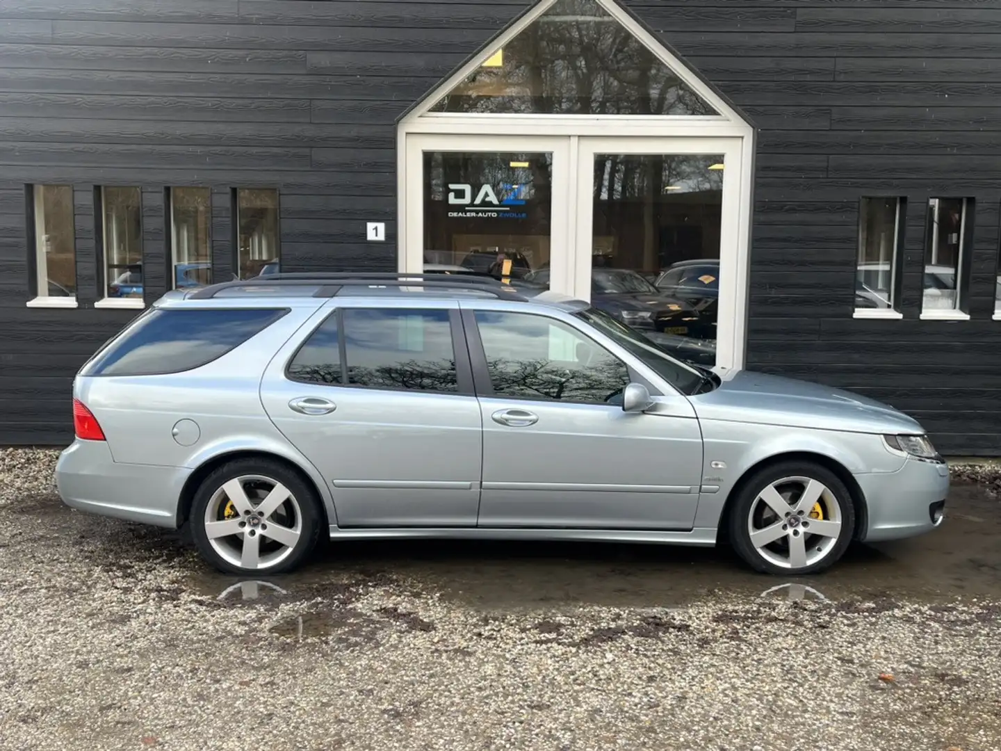 Saab 9-5 Estate 2.0t Griffin Aut/Ecc/Leer/Youngtimer! Gri - 2