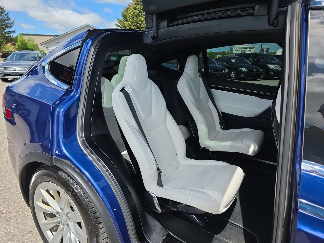 Tesla Model X fotografie Tesla Model X