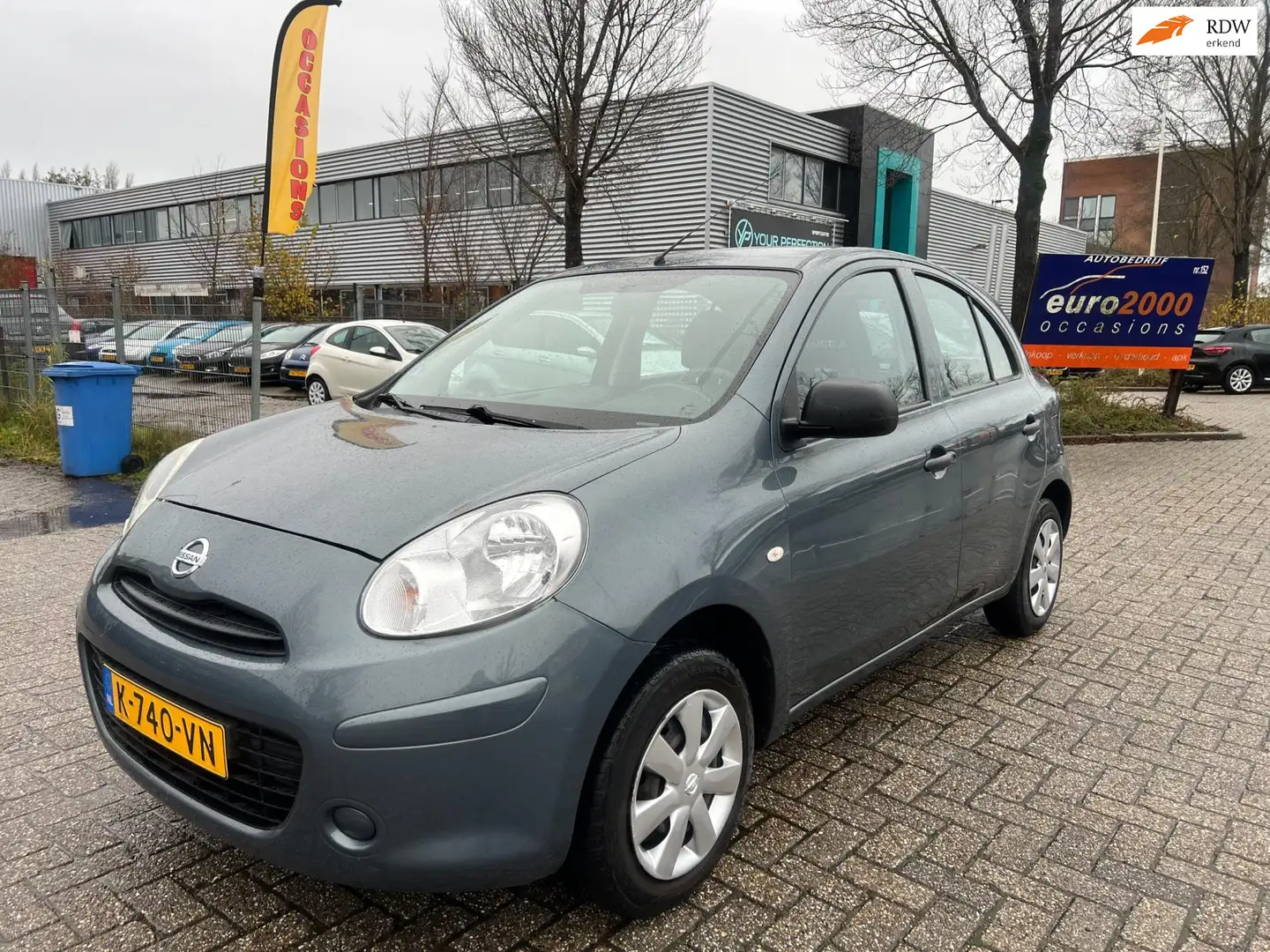 Nissan Micra 1.2 Acenta - AIRCO - NIEUWE JAAR APK - 2013 ! Grau - 1
