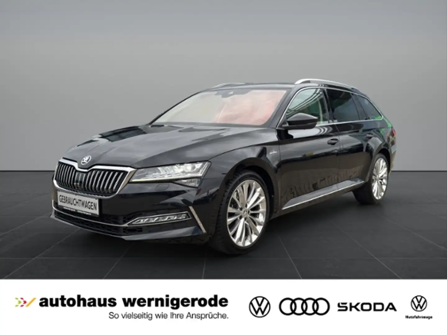Skoda Superb Combi L&K 2.0TSI DSG 4x4 *StndHzg*DCC*Pano*LED* Noir - 1