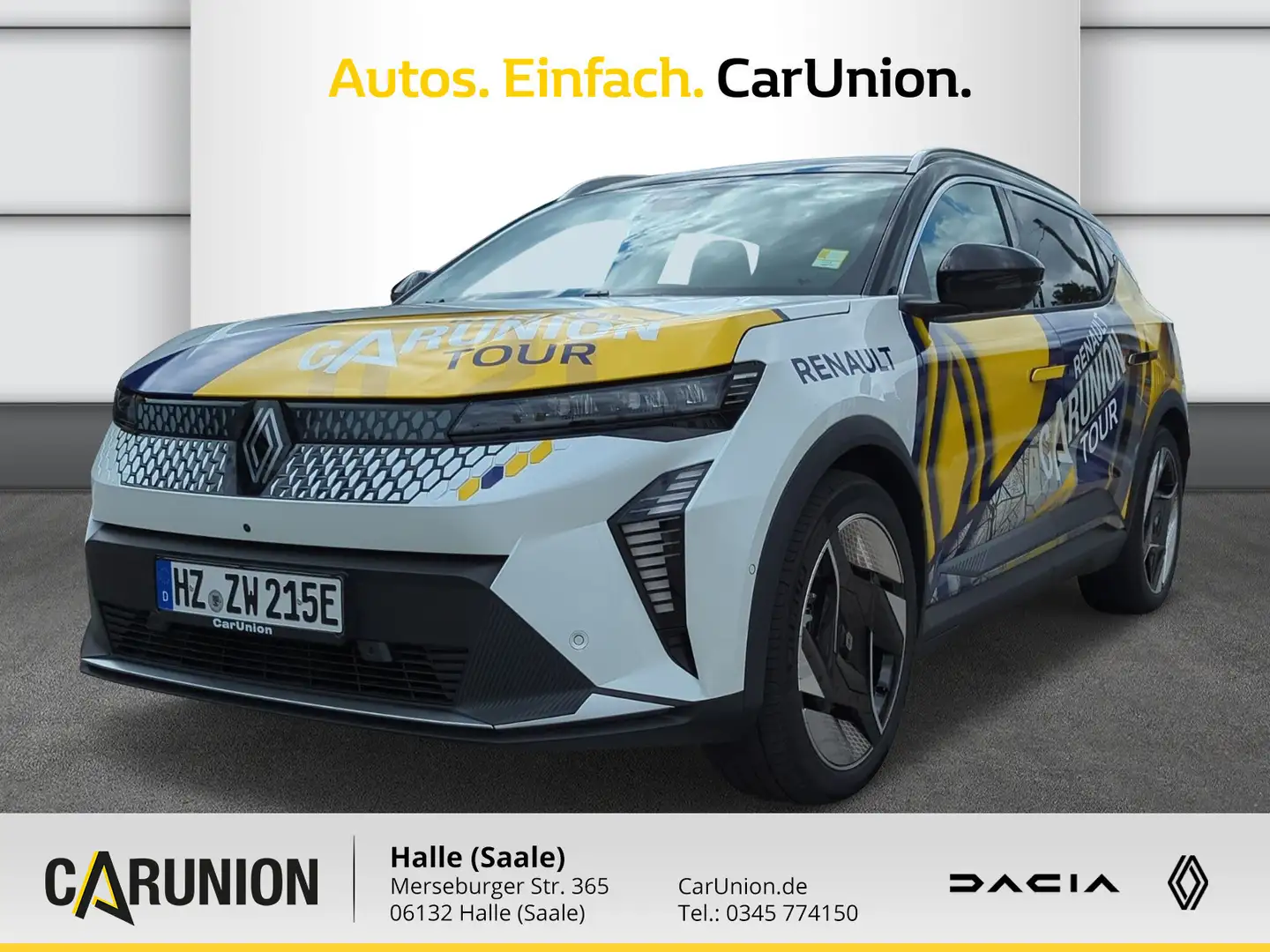 Renault Scenic E-Tech Iconic 220 Long GSR2 Google SHZ Schwarz - 1
