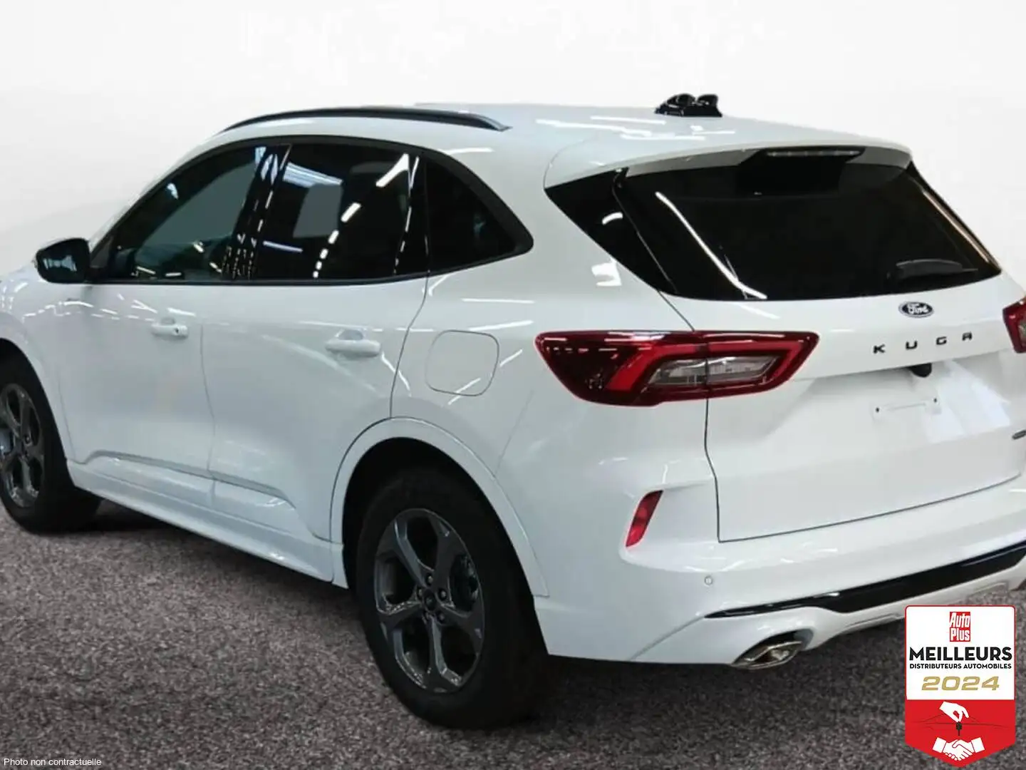 Ford Kuga 2.5 Duratec 180 ch FlexiFuel FHEV E85 Powershift S Blanc - 1