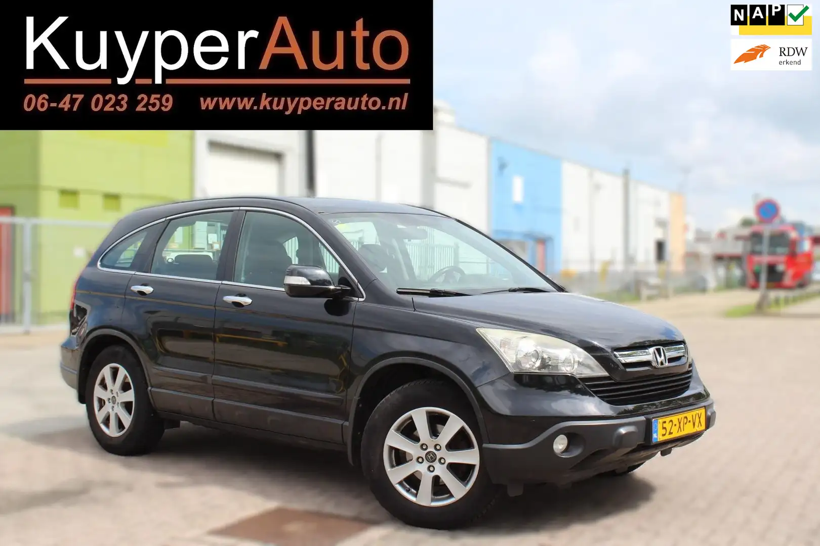 Honda CR-V 2.0i Elegance CLIMA PARKEERSENSOREN TREKHAAK 4X4 N Zwart - 1