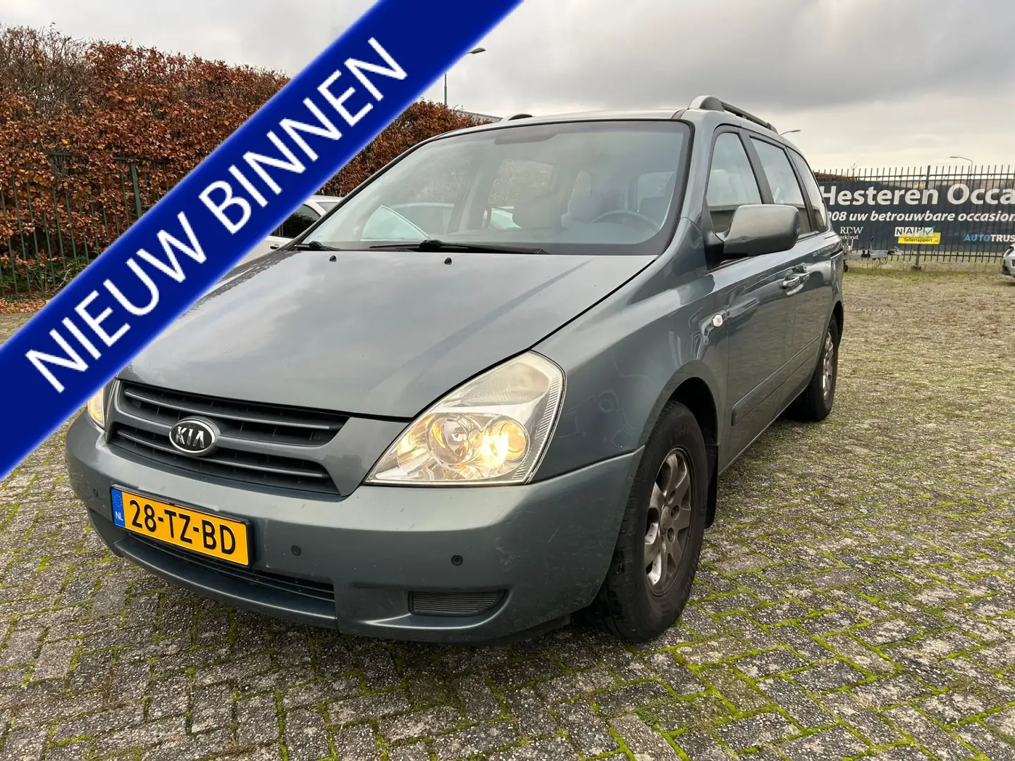 Kia Carnival 2.7 X-tra ✅LPG ✅7-PERSOONS Grijs - 1