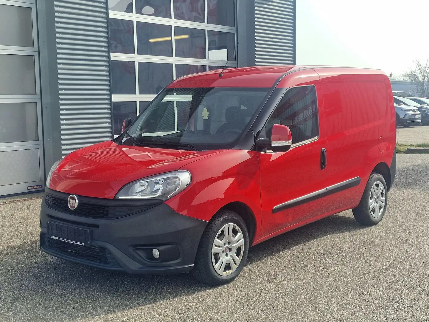 Fiat Doblo SX Kasten Automatik Rot - 1