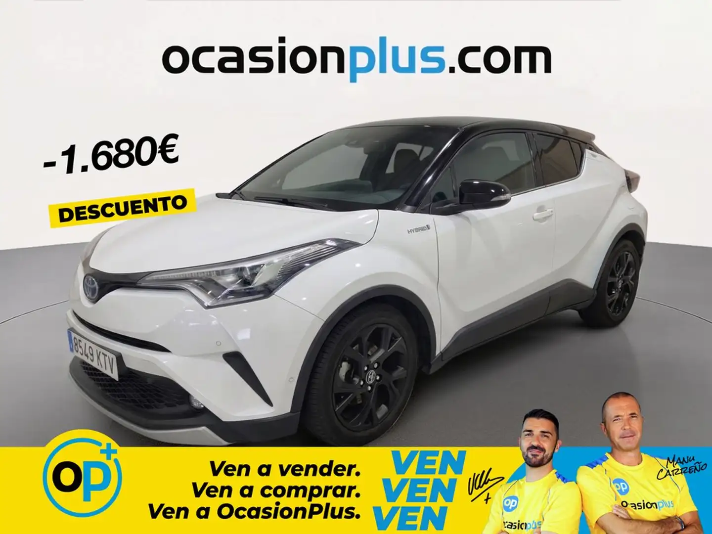 Toyota C-HR 125H Dynamic Plus Blanco - 1