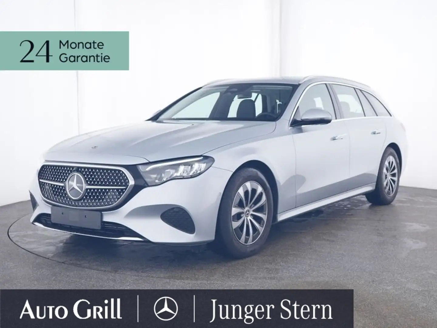 Mercedes-Benz E 220 T d neues Mod Avantgarde Distronic KeyGO Silber - 2