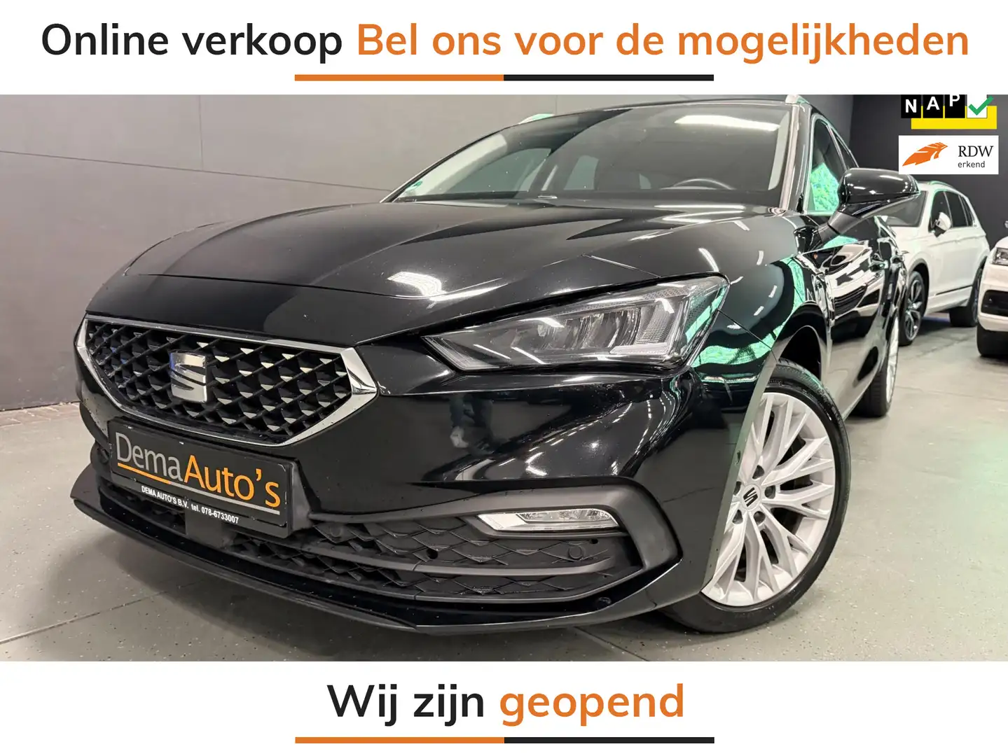 SEAT Leon e-Hybrid Sportstourer 1.4 TSI eHybrid PHEV FR Business Inte Noir - 1