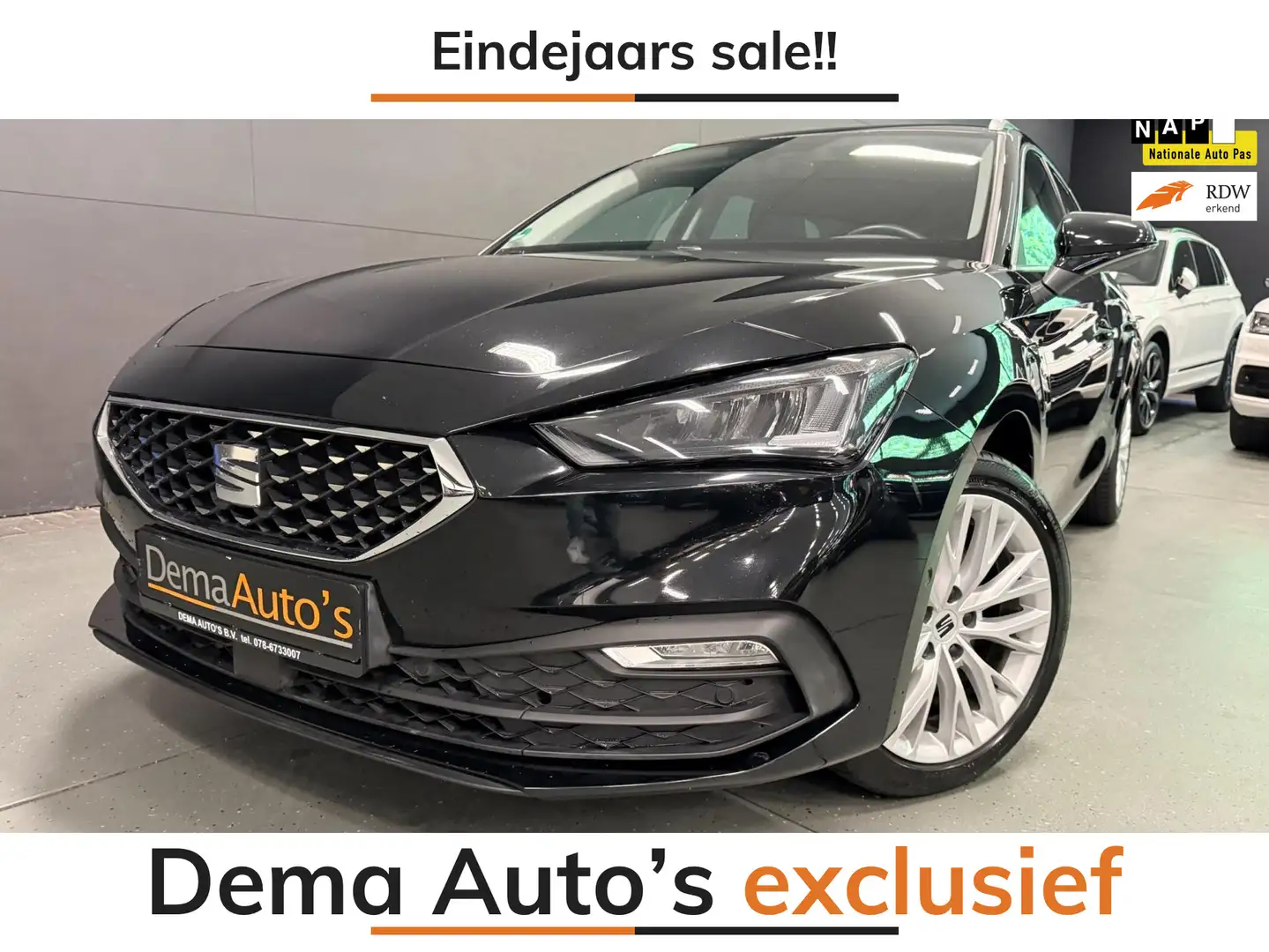 SEAT Leon e-Hybrid Sportstourer 1.4 TSI eHybrid PHEV FR Business Inte Czarny - 1