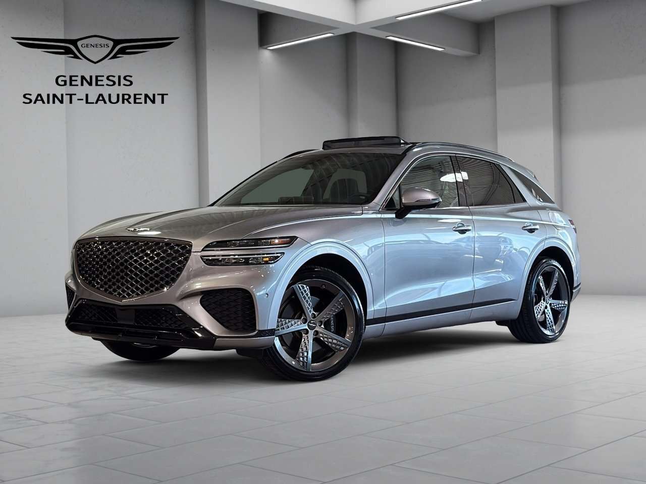 2025 Genesis GV70 3.5T SPORT PLUS AWD 375HP HUD TOIT OUVRANT CUIR NO