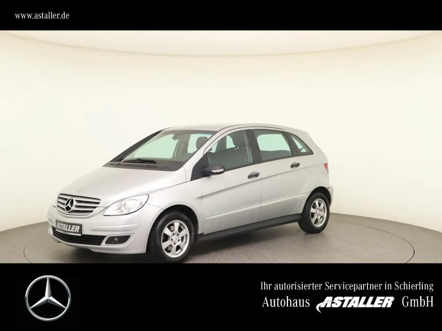 Mercedes-Benz B 170 Klima+AHK+Navi+Komfortelef.+Sitzhzg+ srebrna - 1