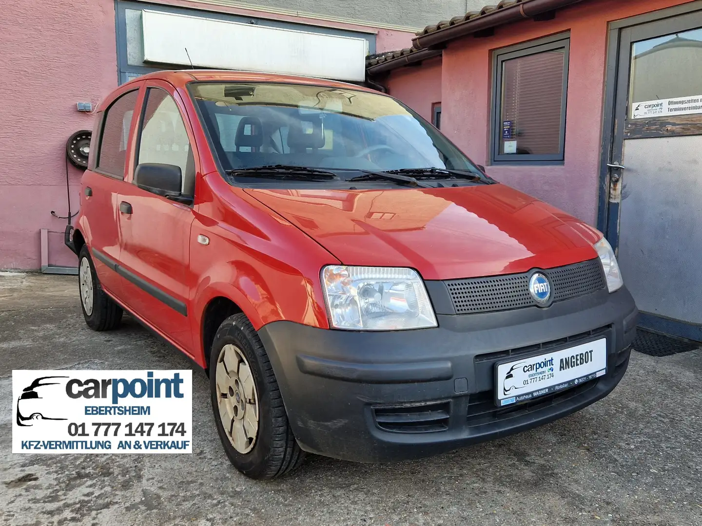 Fiat Panda **2.Hand elektr. FH ZV TüV&Inspektion Neu** Rot - 1