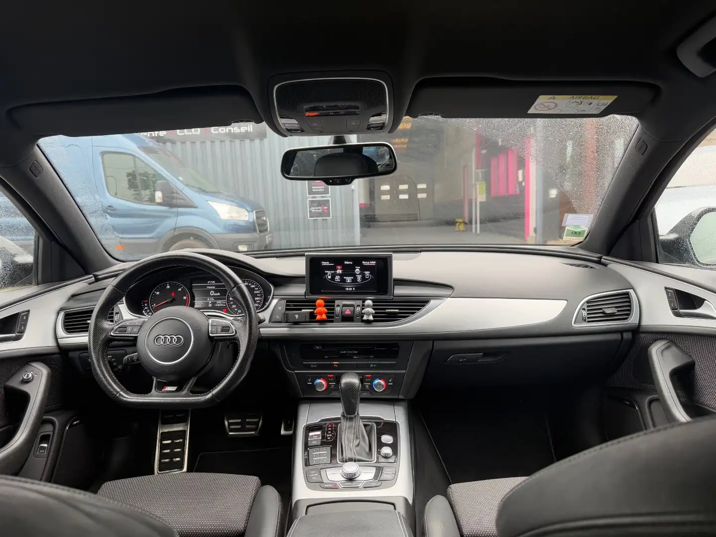 Audi A6 S line Blanc - 2