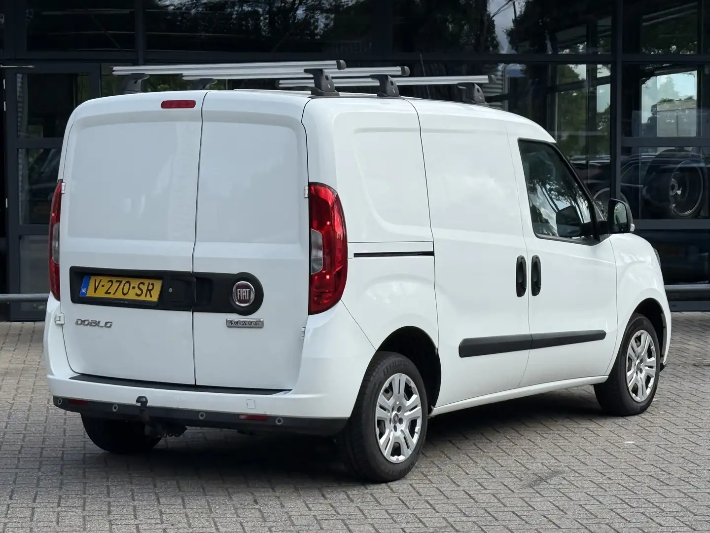 Fiat Doblo Cargo 1.3 MJ L1H1 SX /Trekhaak/Airco/Navigatie/PDC Wit - 2