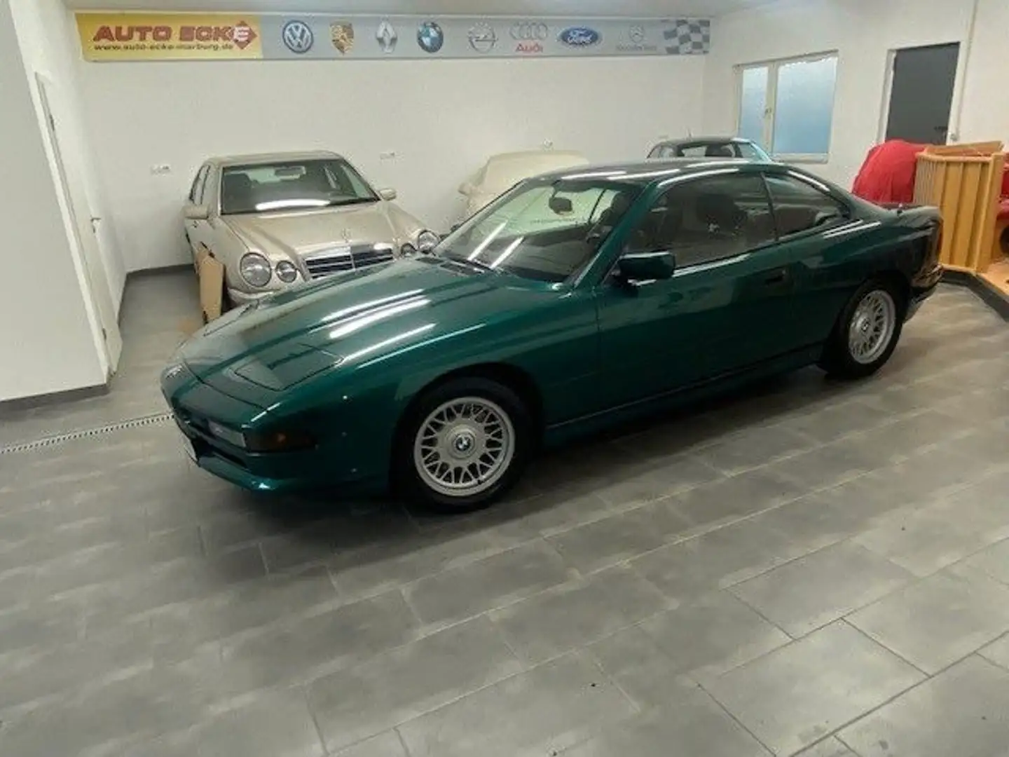 BMW 850 Ci Autom,ESD Tempom.Deutsches Auto Grün - 1