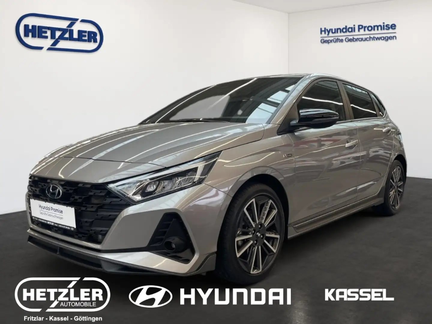 Hyundai i20 N Line Mild-Hybrid 1.0 T-GDI Navi digitales Cockpi Braun - 1