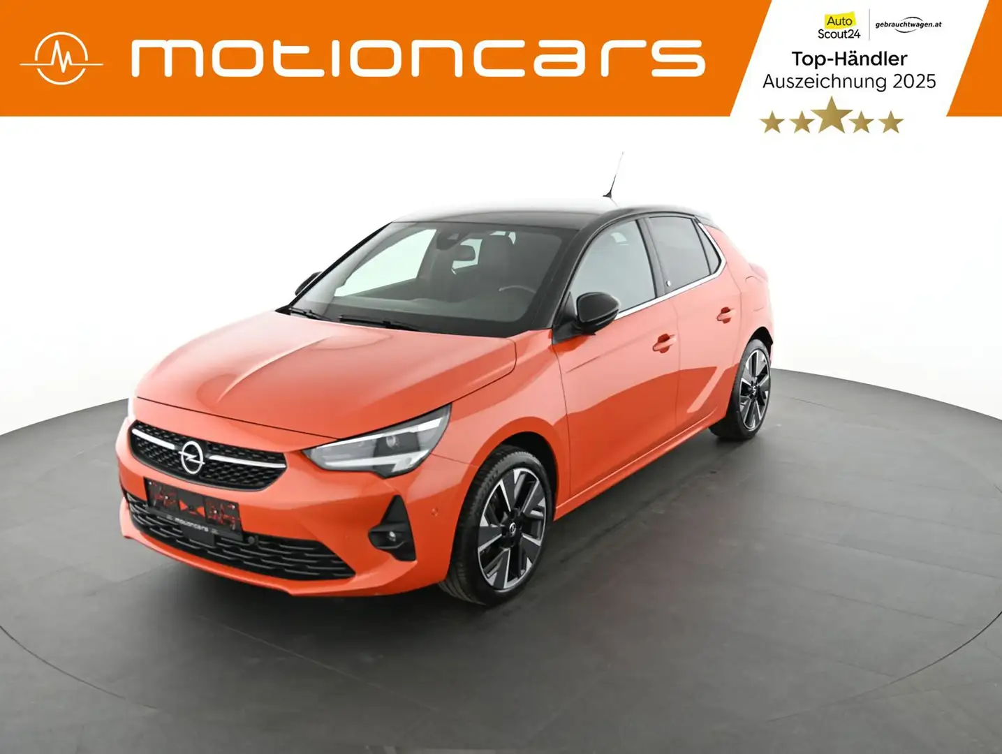 Opel Corsa-e 50 KWH GSI Pickerl NEU Orange - 1