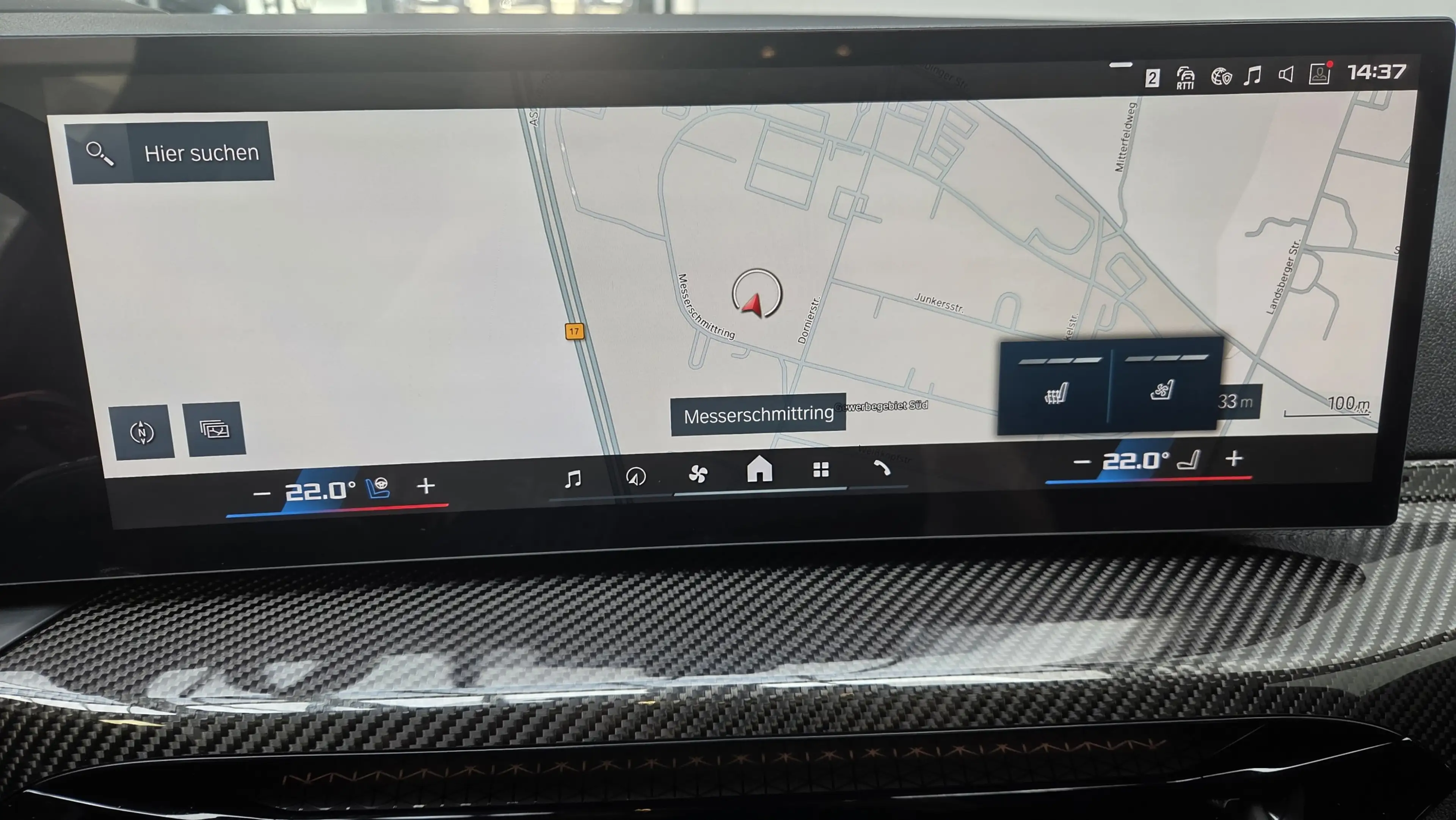 BMW M3 xDr. Competition Sitzlüftung Carbon ACC 360° — photo 13