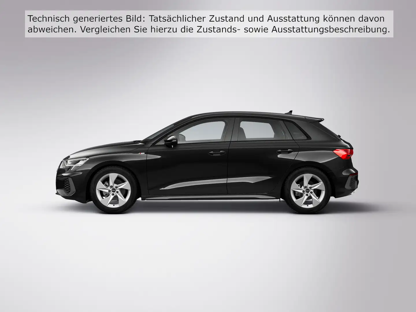Audi A3 35 TFSI S Line *Navi*2-Zonen*Sitzh* Schwarz - 2