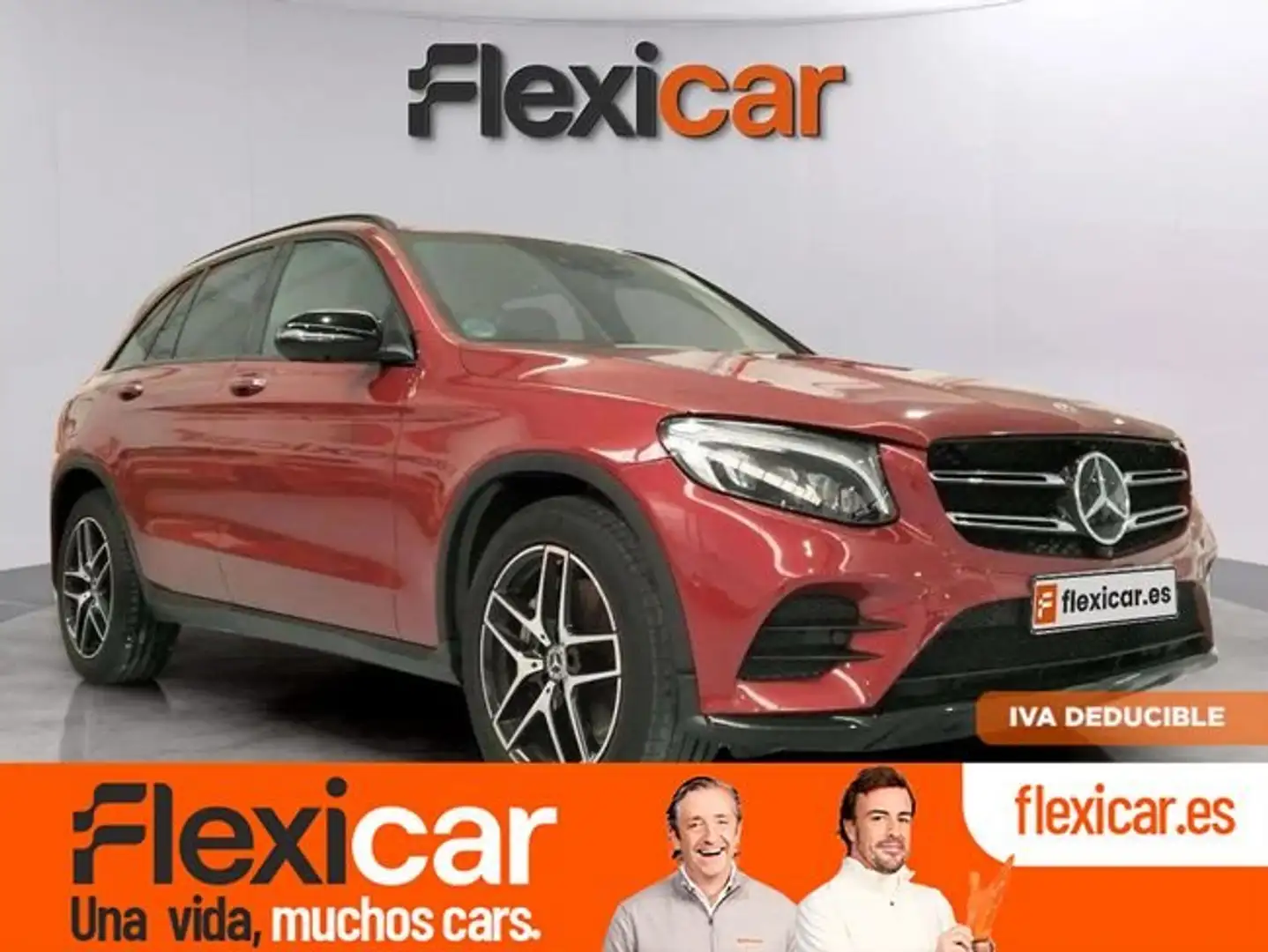 Mercedes-Benz GLC 250 4Matic Aut. Rojo - 1